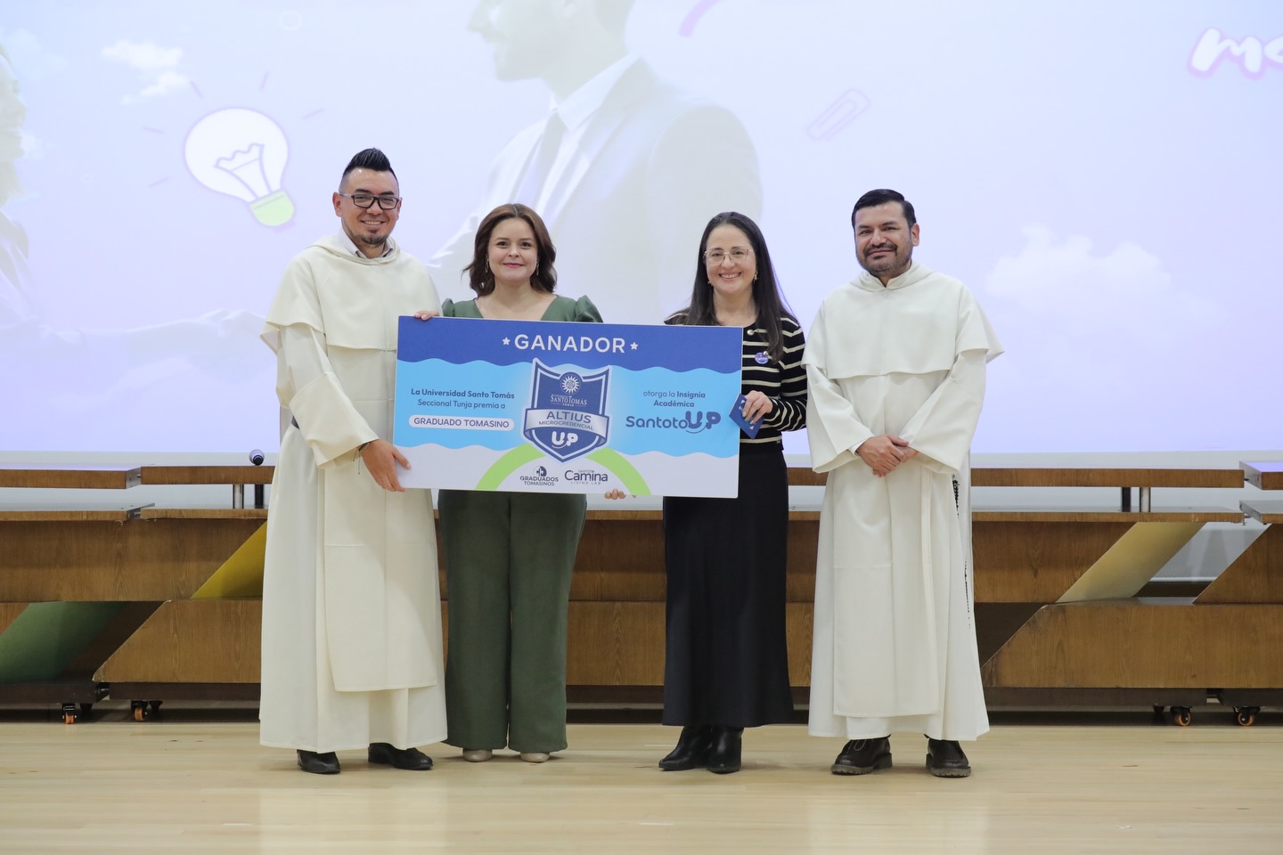 Lanzamiento de Santoto CAMINA Living Lab en el edificio Santo Domingo de Guzmán, USTA Tunja